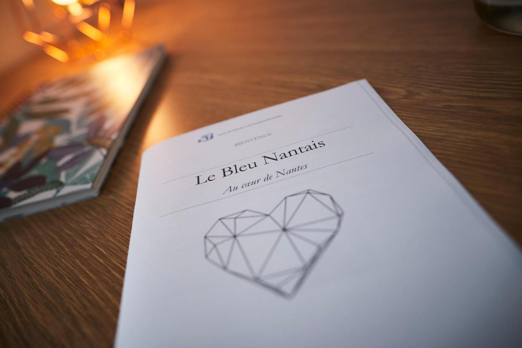 南特Le Bleu Nantais公寓 外观 照片